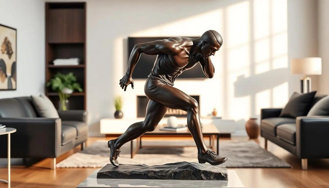 Unleash Your Inner Champion: The Captivating Role of Athlete Statues in Home Decor - Godforwarder