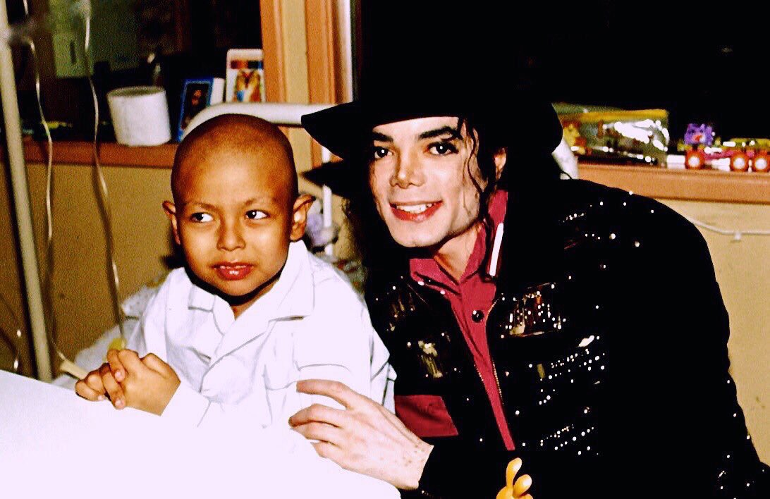 Michael Jackson was taking care of a boy who got cancer.