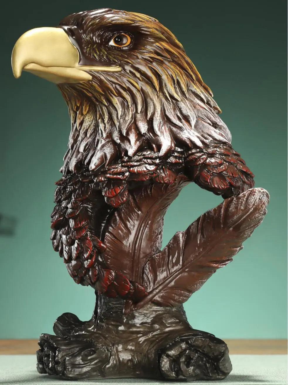 Bald Eagle Copper Christmas Ornament --Luxury gift & home decoration Godforwarder