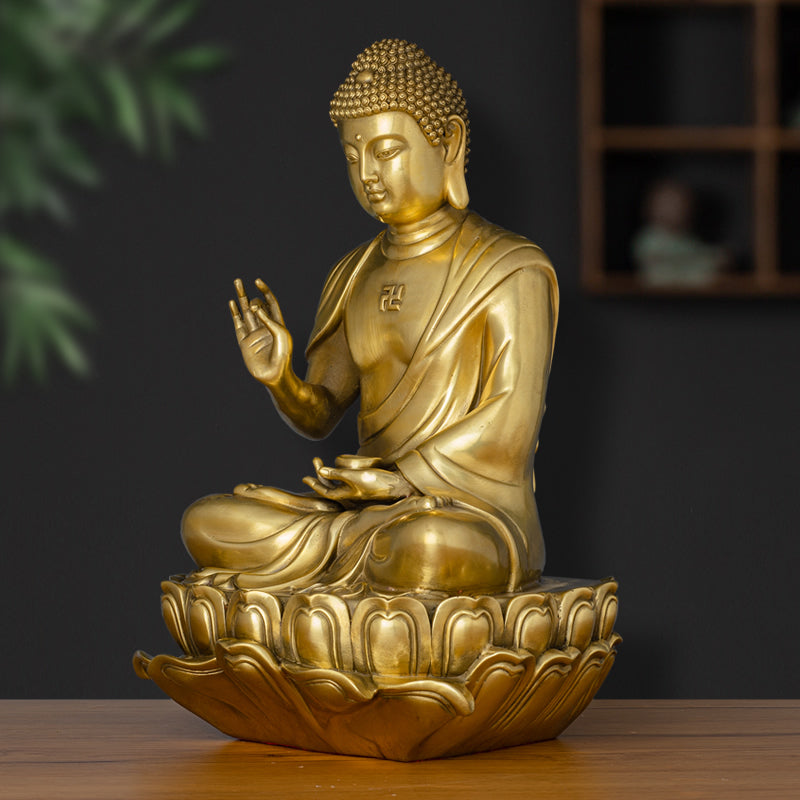 Sakyamuni Buddha Copper Ornament --Luxury gift & home decoration