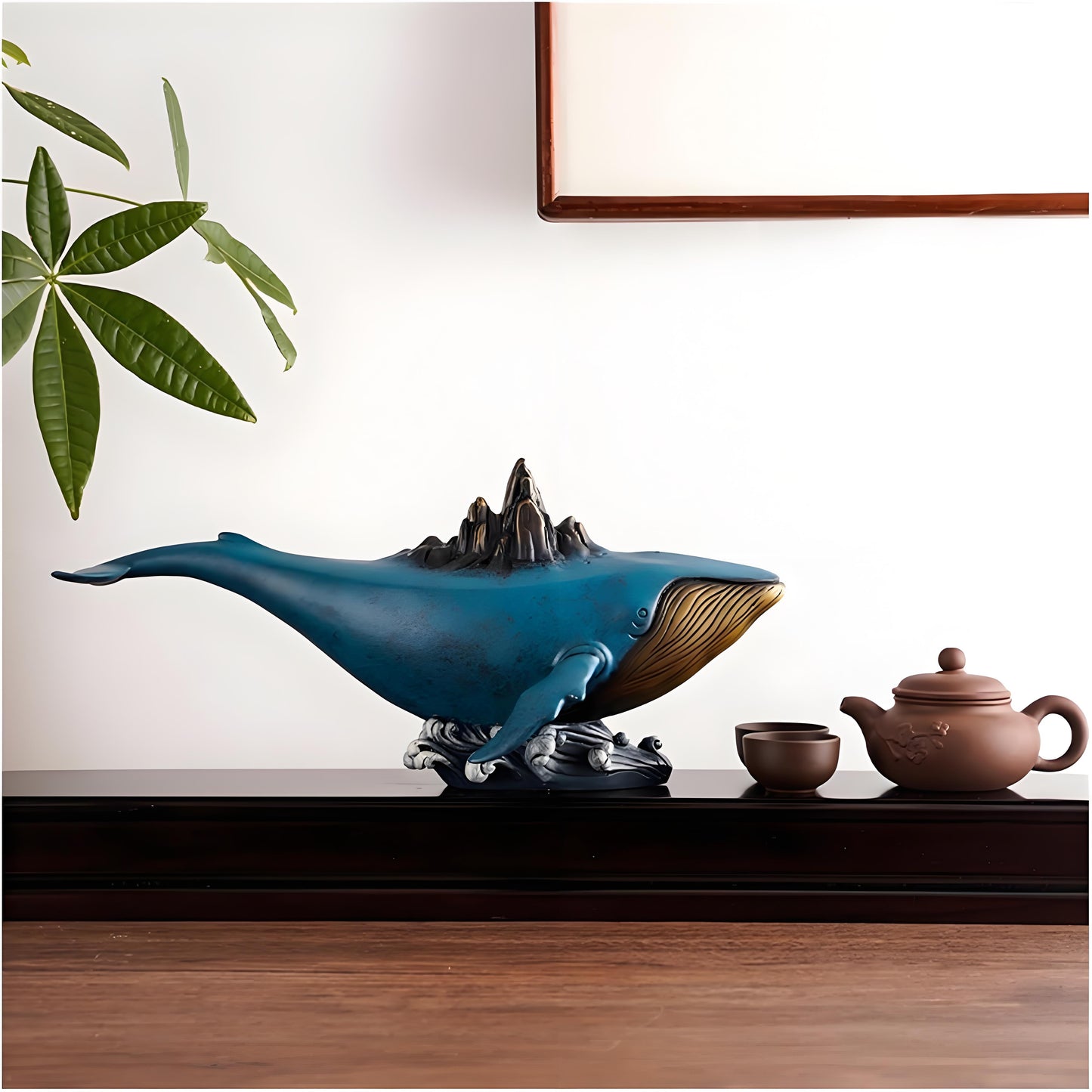 Creative Whale Copper Ornament --Luxury gift & home decoration