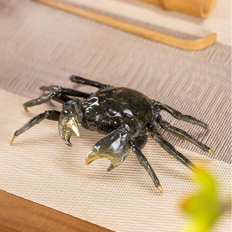 Crab Copper Ornament --Luxury gift & home decoration