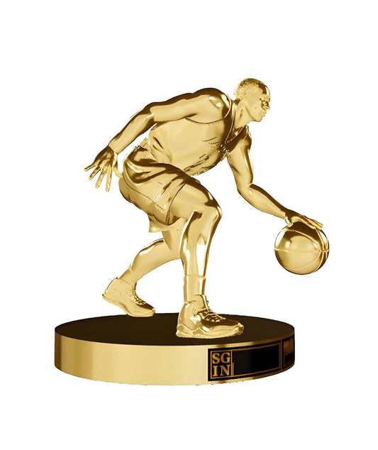 Kobe Bryant statue 24K golden /bronze sculpture for gift & decoration - Godforwarder