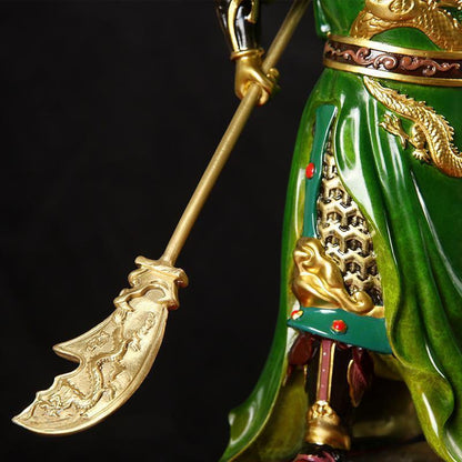 General Guan Yu Copper Ornament --Luxury gift & home decoration