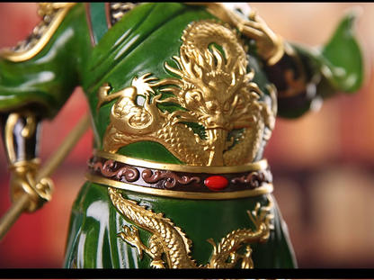 General Guan Yu Copper Ornament --Luxury gift & home decoration