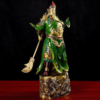 General Guan Yu Copper Ornament --Luxury gift & home decoration