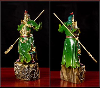 General Guan Yu Copper Ornament --Luxury gift & home decoration