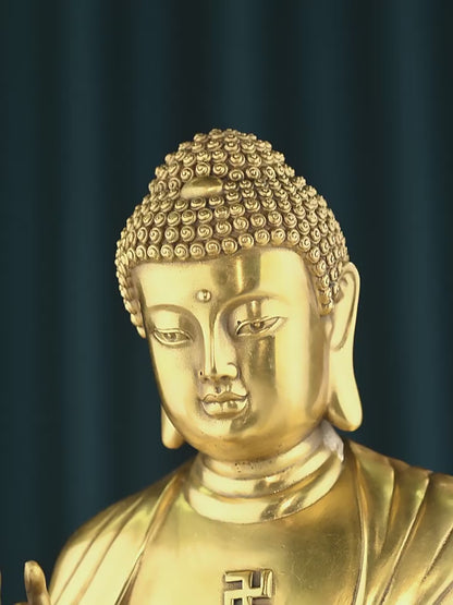 Sakyamuni Buddha Copper Ornament --Luxury gift & home decoration