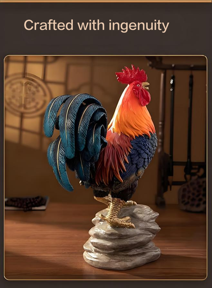 French Rooster Copper Ornament --Luxury gift & home decoration