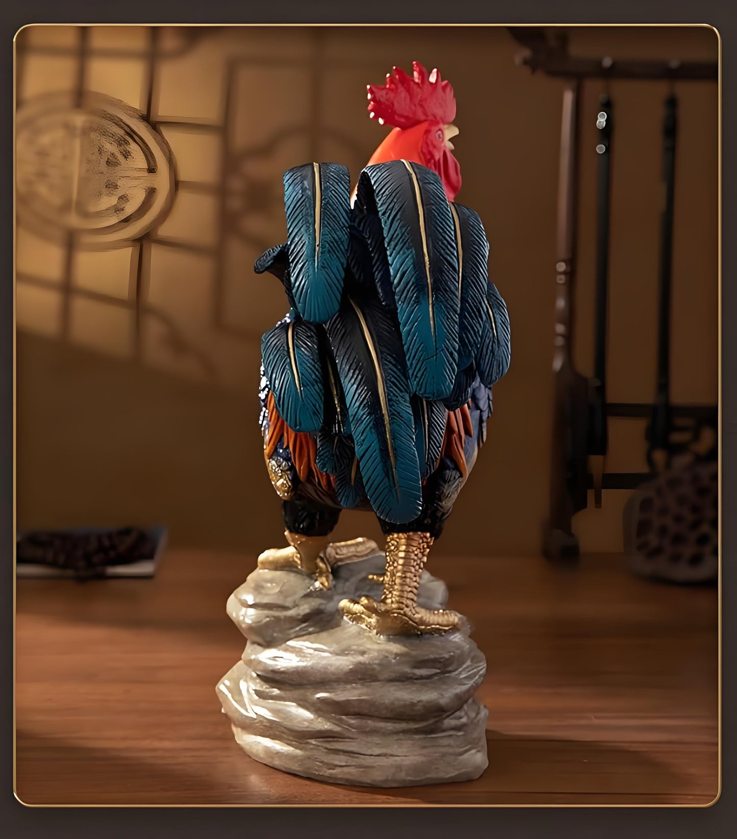 French Rooster Copper Ornament --Luxury gift & home decoration